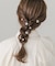 クリアフラワーパールセットヘアクリップ