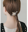 パールリーフモチーフヘアクリップ