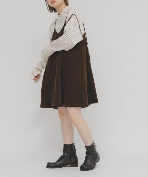 モールリブミニキャミワンピース