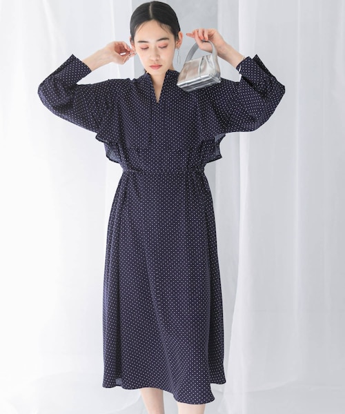 troisieme chaco／DOUBLECLOTH ワンピース｜ナノ・ユニバースの通販