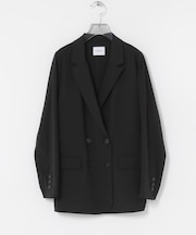 ウール混ダブルブレストジャケット