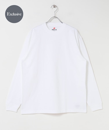 『別注』HANES×DOORS　BEEFY-T DOORS FIT LONG-SLEEVE