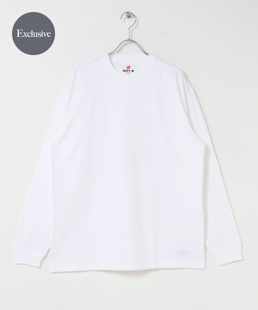 『別注』HANES×DOORS　BEEFY-T DOORS FIT LONG-SLEEVE