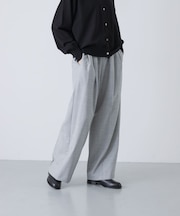 ウォッシャブルウールイージーパンツ