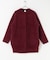 ELENDEEK　CREW-NECK RACCOON MIX WCARDIGAN