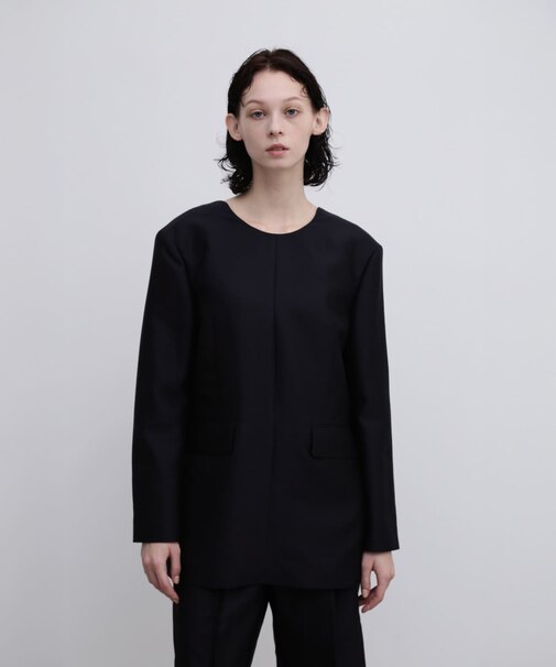 UNiPH　シルクウールツイルプルオーバー