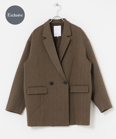 『別注』ELENDEEK×ROSSO　HERRINGBONE OVER JACKET