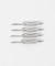 heyep　Paper Clip  Hair Pins4P