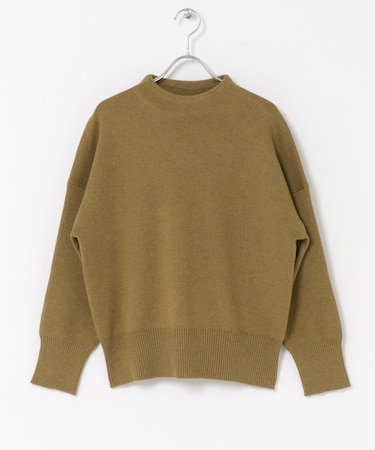 ボトルネックKNITプルオーバー