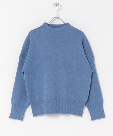 ボトルネックKNITプルオーバー