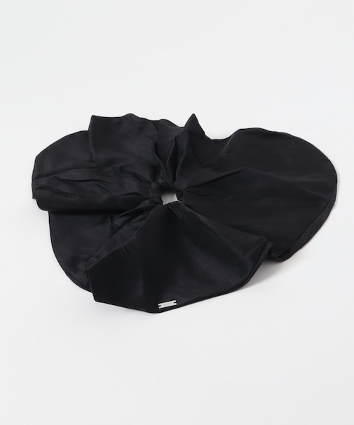 heyep　Silk Heart Scrunchie Large