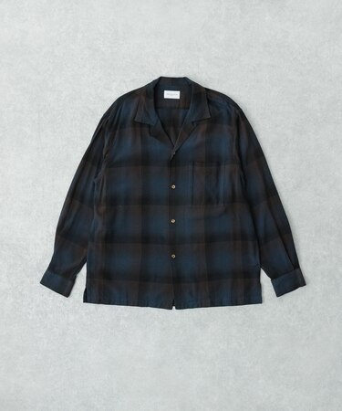 new basic BISHU RAYON CHECK SHIRTS
