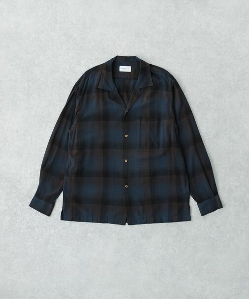 new basic BISHU RAYON CHECK SHIRTS