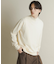 『一部WEB限定カラー』『洗濯可／毛玉防止』ストレッチモックネックニット
