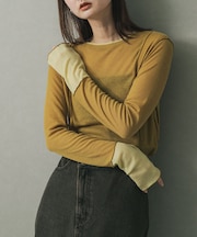 レイヤードメローTシャツ