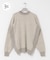 UNDYED SWEAT CREW NECK