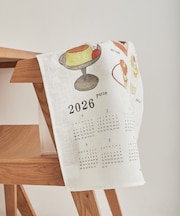 2026 リネンカレンダー 日本のレトロフード