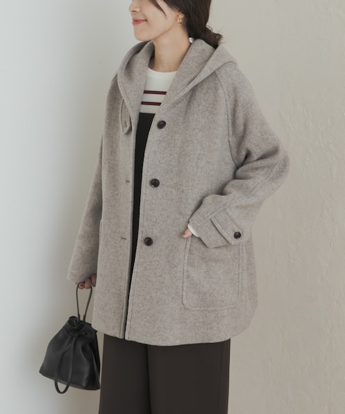 エアリーウールフードコート｜アーバンリサーチの通販｜&mall（アンド