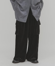 ベロアカーゴパンツ