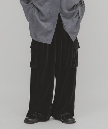 ベロアカーゴパンツ