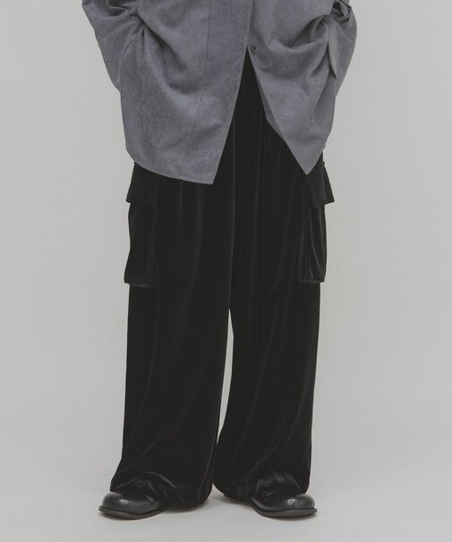 ベロアカーゴパンツ