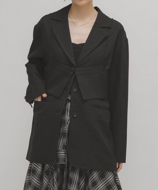 ビスチェSETテーラードジャケット