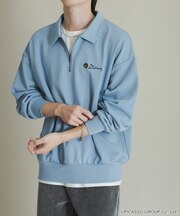 PICASSO ハーフジップスウェット