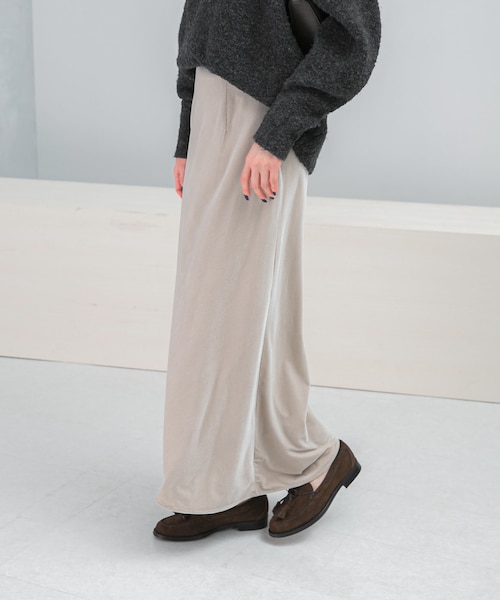 aere ベロアスカート ロングスカート 38サイズ 新品 aere アエレ