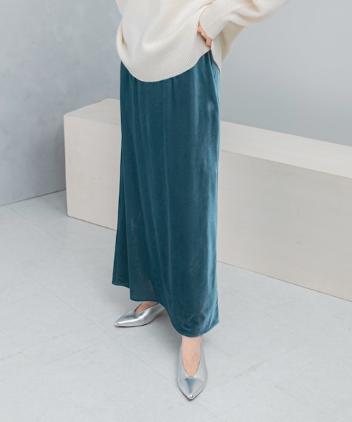 ベロアロングスカート｜アーバンリサーチの通販｜&mall（アンド