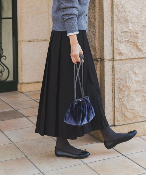 SHIPS別注】Fanaka:〈手洗い可能〉ジャカード サイド スリット