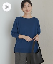 ウォッシャブルウールワイドプルオーバー