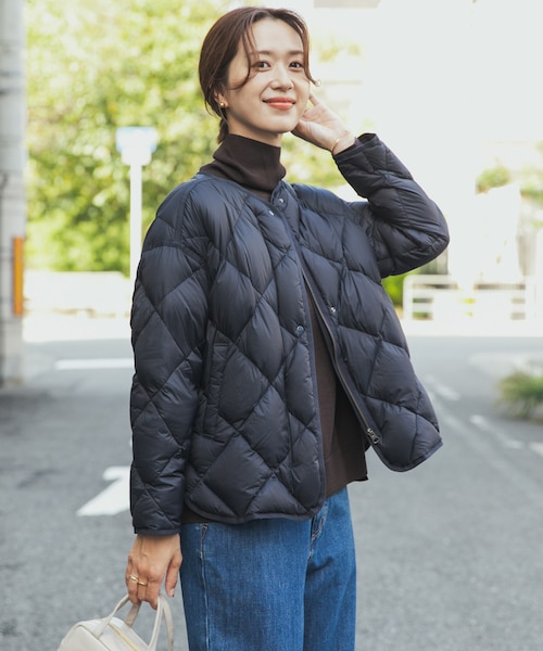 ライトダウンキルトショートブルゾン 一部WEB限定カラー』ライトダウンキルトショートブルゾン