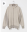 UNDYED SWEAT F／Z PARKA