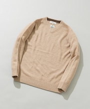 『XLサイズあり』ハミルトンラムズウールVネックニット