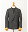 LIFE STYLE TAILOR　ウールライクツイルコンフォータブル Wジャケット