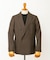 LIFE STYLE TAILOR　ウールライクツイルコンフォータブル Wジャケット