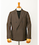 LIFE STYLE TAILOR　ウールライクツイルコンフォータブル Wジャケット