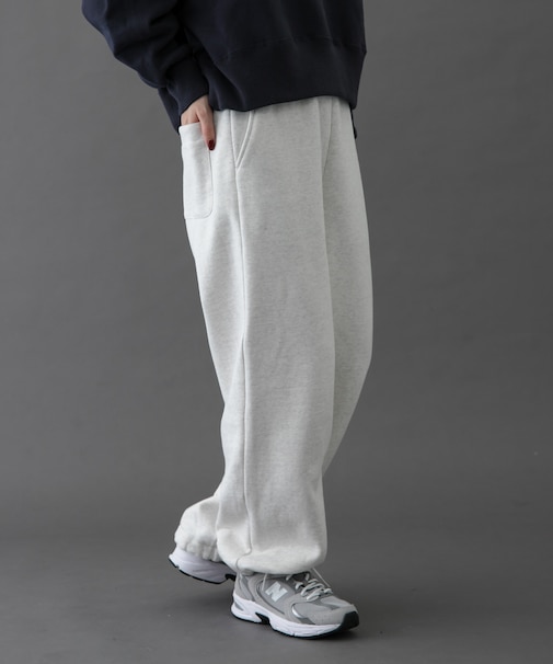 FORK&SPOON リサイクルコットン裏毛スウェットパンツ