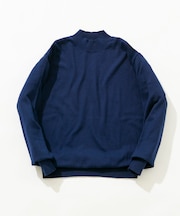 コットンカシミヤモックネックニット