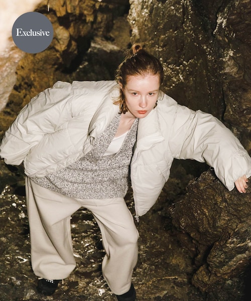 『別注』NANGA×EKAL　スタンドカラーダウンジャケット エカル EKAL 『別注』NANGA×EKAL スタンドカラーダウンジャケット