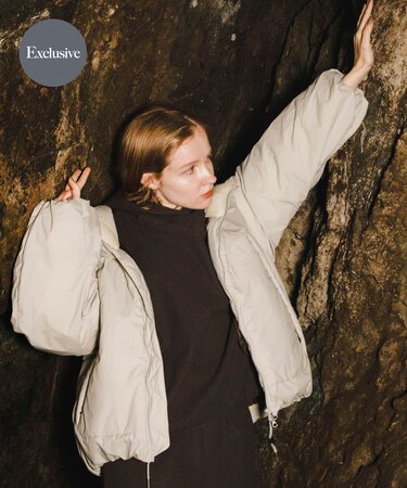 『別注』NANGA×EKAL スタンドカラーダウンジャケット