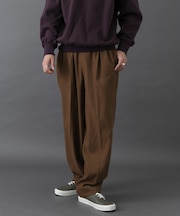 FORK&SPOON　スウェードライクパンツ