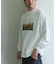 Grow Organic フォトプリントロングスリーブTシャツ