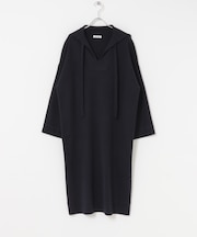 FORK&SPOON　セーラーカラーニットワンピース