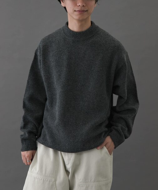 FORK&SPOON　Ricotta モックネックニット