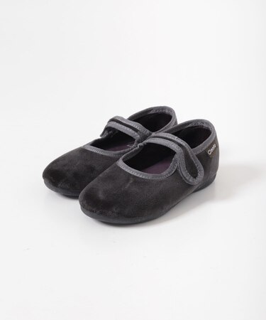 Cienta　ベロアストラップシューズ(KIDS)