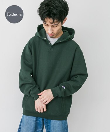 『別注』Champion×DOORS RW HALF SNAP PARKA