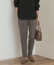 ツイルストレッチテーパードイージーパンツ