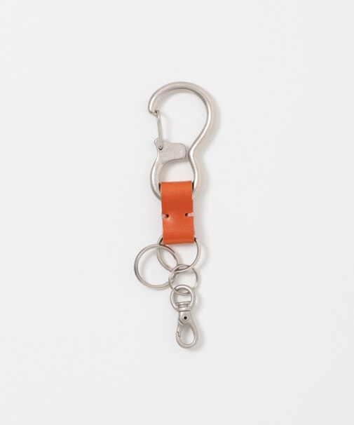 コンビレザーカラビナキーリング