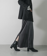 『TALLサイズ/WEB限定』ベロアナロースカート